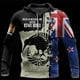 thumbnail image 5 of Sudadera con capucha para hombre y mujer, diseño de soldado de Nueva Zelanda y Australia, con el Día del Honor y el Respeto, estilo urbano, abrigo para niño, 5 of 5