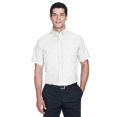 thumbnail image 3 of Harriton Men's Short-Sleeve Oxford with Stain-Release, 3 of 4