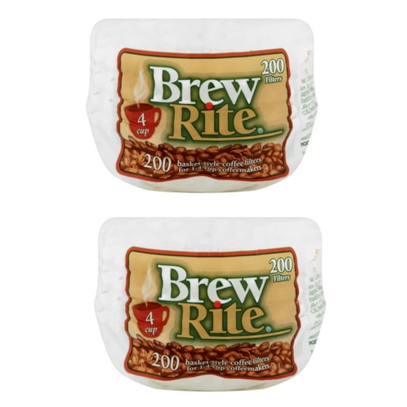Brew Rite Filtre à Café Panier, Lot de 400