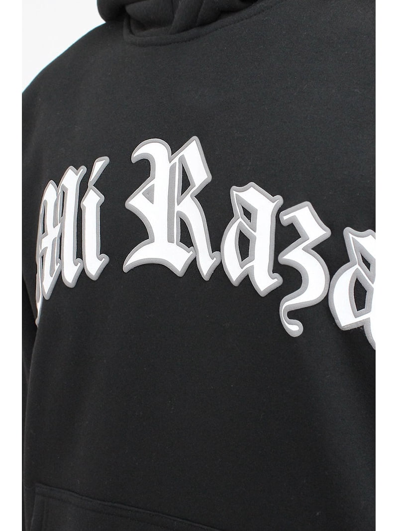 Victorious Men's Mi Raza Fleece Pullover Graphic Hoodie JK5093