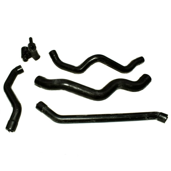 5-piece crankcase ventilation intake breathing hose kit for for Mercedes-Benz ML500 C320-