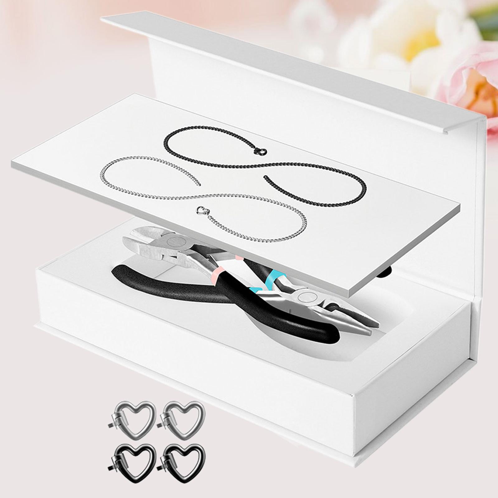 Milageto Permanent Bracelet Kit Bracelet Making for Couples for Summer Valentines Black 1