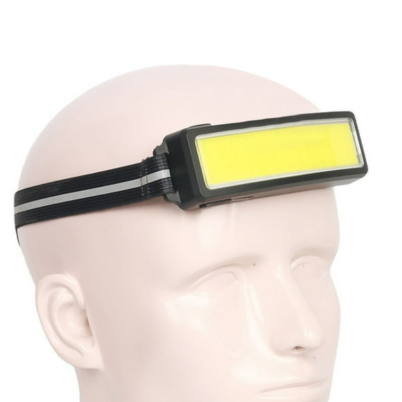 Lámpara de Cabeza LED de Mazorca, Lámpara de Cabeza LED LIVIANA DE 500 LM USB RECARGABLE PARA ACAMPAR