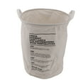 thumbnail image 1 of Foldable Laundry Basket Large Capacity Cotton Linen Fabric Hamper, Multifunctional Storage for Bathroom Bedroom Home, 1 of 7