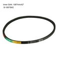 thumbnail image 3 of Uxcell B1067/B42 Drive V Belt Inner Girth Transmission Belts Rubber Black 1pcs, 3 of 5