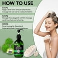 thumbnail image 6 of Aliver Silicone Massage Comb & Black Castor Shampoo Kit, Moisturize & Massage Scalp, Save Shampoo (White), 6 of 10