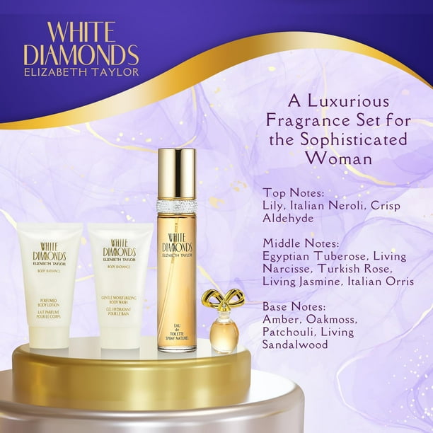 Elizabeth Taylor White Diamonds EDT 50ml Gift Set - Walmart.ca