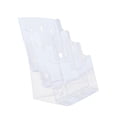 thumbnail image 4 of Miulika Acrylic Brochure Holder Brochure Display Stand Gifts Document Paper Literature Holder s Holder for Pamphlets Reception A6 3 Tier, 4 of 9