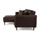 thumbnail image 5 of Sala Modular Sofá Cama Reversible de Lino Chocolate Modelo Ritz, 5 of 9