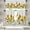 Sunflower, variant on Muqhrev Spring Floral Kitchen Valances, 52" x 18" (3 Panels)