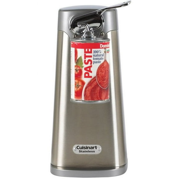 Cuisinart Gray Electric Can Opener Magnetic Lid Holder
