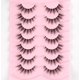 thumbnail image 5 of Pestañas postizas Siligli Natural Cat Eye 15 mm, 7 pares, 5 of 8