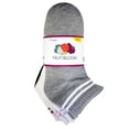 thumbnail image 4 of Tin Largo Fruit Of The Loom para Mujer, Multicolor Sin Felpa Unitalla Paquete con 7 Pares, 4 of 4
