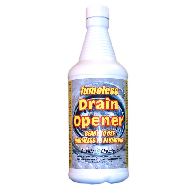 Fumeless Drain Opener Professional Strength Fast Acting 12 quart case