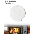 thumbnail image 2 of Fiberglass Stove/Fire Rope Wood Burning Stove 3meter Length Log Burner Door Seal, 2 of 6