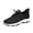 Black -AF37, variant on Domzle Womens Walking Shoes Slip On Sneakers | Casual Mesh Comfortable Breathable Lightweight Running Athletic Blue 39