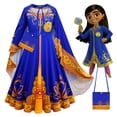 thumbnail image 2 of Disfraz de detective real Mira, vestido de cosplay para niña, princesa, niños, carnaval, fiesta de cumpleaños, vestido de lujo, vestido de cosplay y capa, 2 of 4
