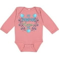 thumbnail image 3 of Inktastic My Pawpaw Loves Me with Flowers and Hearts Boys or Girls Long Sleeve Baby Bodysuit, 3 of 5