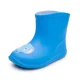 thumbnail image 5 of Botas de lluvia impermeables antideslizantes y cómodas con forro polar para niños y niñas, zapatos de lluvia de PVC con bonitos dibujos animados, calzado para niños, 5 of 5