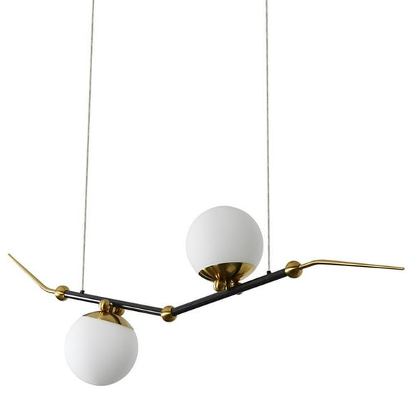 VONN Chianti 43" ETL Certified Integrated LED Aluminum Chandelier -Antique Brass