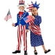thumbnail image 5 of 2024 Nuevo Día Vestido de Niñas de la Antigua Grecia Estatua de la Libertad Americana para Niños Ropa de Cosplay Túnicas de la Antigua Roma Traje de Halloween, 5 of 5