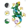 thumbnail image 3 of WEISIPU Metal Gecko Wall Decoration -Large Lizard Garden Art Sculpture Craft Statue Hanging Decorative Ornament for Room/Patio/Fence/Garden, 3 of 6