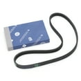 thumbnail image 2 of 11287520177, Durable Black Air Conditioner Compressor Belt Reliable Constant Tension AC Compressor Belt  Replacement For 335d 2009-2011 For Repair, 2 of 8