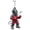 C, variant on Cartoon Welder Keychain - Acrylic Pendant with Welding Torch Detail, Portable Size, Vivid Craft Design for Backpacks, Car Keys & Worker Gift