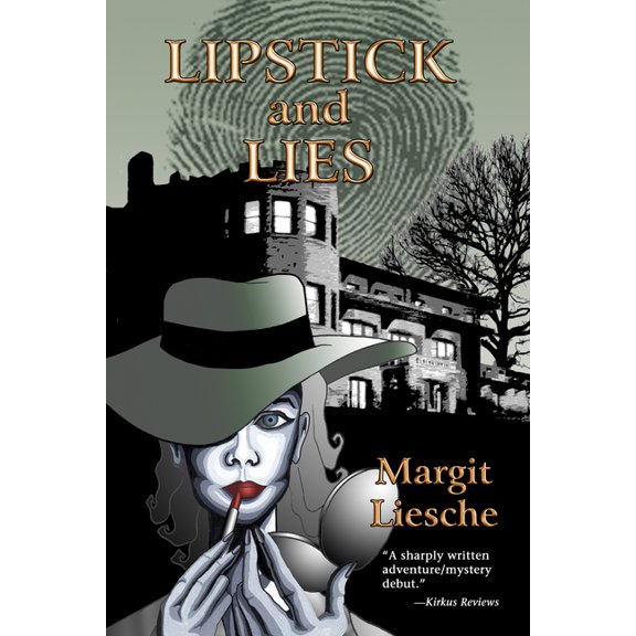 Pucci Lewis Mysteries: Lipstick and Lies (Paperback)(Large Print)