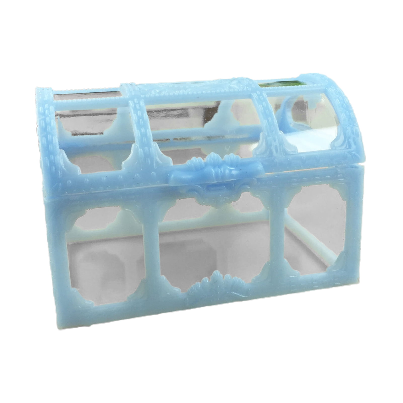 Transparent Plastic Pirate Treasure Box Crystal Gem Candy Box Storage ...