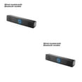 thumbnail image 2 of bedienty Wireless Speaker Bluetooth-compatible Dual Horn Sound Subwoofer Loudspeaker Table Soundbar High Volume for Notebook PC 350TS 2Set, 2 of 6