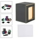 thumbnail image 2 of Caja de almacenamiento para juegos de cartas, álbum de cartas de béisbol, juego de cartas coleccionables, estuche para barajas de cartas Forro caqui, 2 of 9