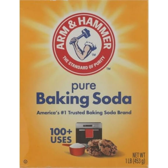Arm & Hammer Baking Soda, 1 Lb. Packaging May Vary - Pack of 3