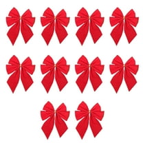 Christmas Bow Pinks Oversized Christmas Decoration Pendant Velvet Wedding Decoration Christmas Tree Ornament