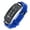 Blue, variant on WWJD What Would Jesus Do Christian Faith Silicone Bracelet, HWLF He Would Love First Serenity Reminder Wristband Christ Cross Jewelry for Protection, Adjustable, Blue