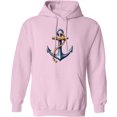 thumbnail image 2 of Inktastic Nautical Anchor and Rope Adult Hoodie Sweatshirt, 2 of 4