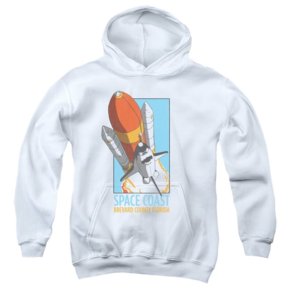 Nasa - Space Coast - Youth Hooded Sweatshirt - Large