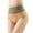 A, variant on 10 Pack Womens Briefs High Waisted Stripes Bump Color Lifting Buttocks Panties For Women,A,L