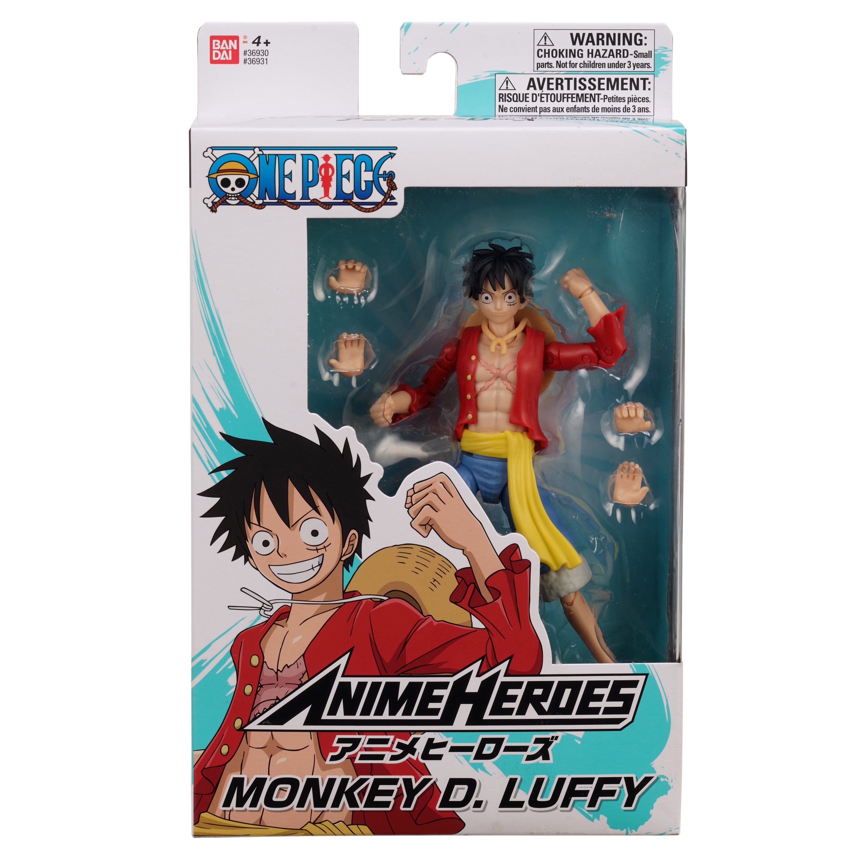 MONKEY D. LUFFY ONE PIECE ANIME HEROES ACTION FIGURES – itluxecomics.com