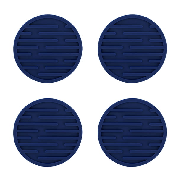 Ounissouiy Posavasos para bebidas de 4 piezas, antideslizante, resistente al calor, de cocina, alfombrilla para taza de café, soporte para Type2 NO2