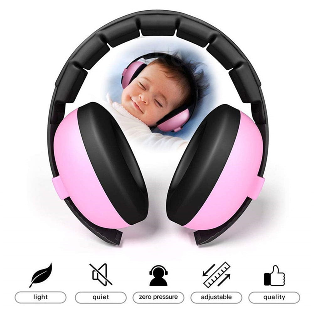 Kids Folding Ear Defenders Earmuffs Noise Reduction Protectors for Children Baby 