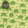 thumbnail image 5 of Shower Curtain, Funny Frogs Waterproof Fabric Plastic Shower Curtain, Drying Fast Bathroom Curtain with 9 Buttonholes, Ruffle Shower Curtain 60x72in, 5 of 8
