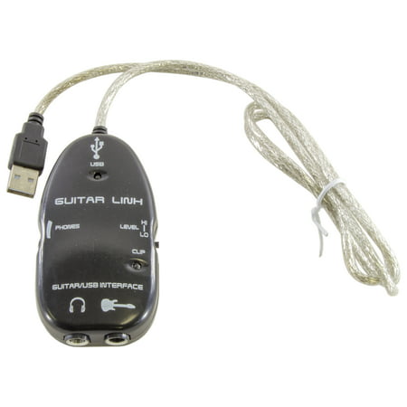 Guitar to USB Interface Link for PC and Mac