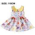 thumbnail image 2 of Vestido para niña pequeña, vestidos de verano para niños pequeños, falda cómoda para niñas, vestido de tirantes, ropa para niñas pequeñas, 110cm, 2 of 6