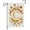 Color-C, variant on Monogram Letter G Fall Initial Garden Flag 12x18 Double Sided Burlap, Small Vertical Welcome Floral Sunflower Family Last Name Flag Outdoor Outside Decoration (ONLY FLAG)