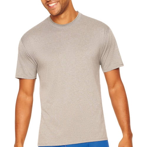 Hanes Men's Large Gray 2Pack XTemp Performance Cool Crew Neck T