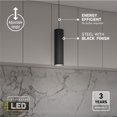 thumbnail image 5 of Artika Groove Modern Pendant Light Fixture, Black, 5 of 5