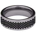 thumbnail image 4 of Dragon Scale Tungsten Carbide Ring, 4 of 9