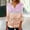 Pink, variant on WXLWZYWL Womens Fall Tops Button Down 3/4 Sleeve Shirts V Neck Flare Sleeve Blouses Dressy Casual Ruched Cute Sequin Tops Vintage Tees Loose Fit Tunic Vacation Outfits