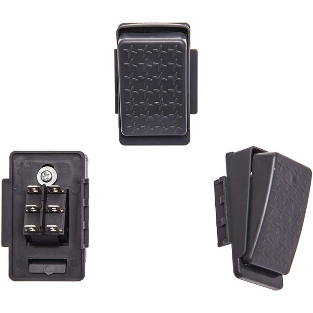 Interruptor de control del pedal del acelerador para autos de juguete - Negro 6 pines ShuxiuWang 8390611113445
